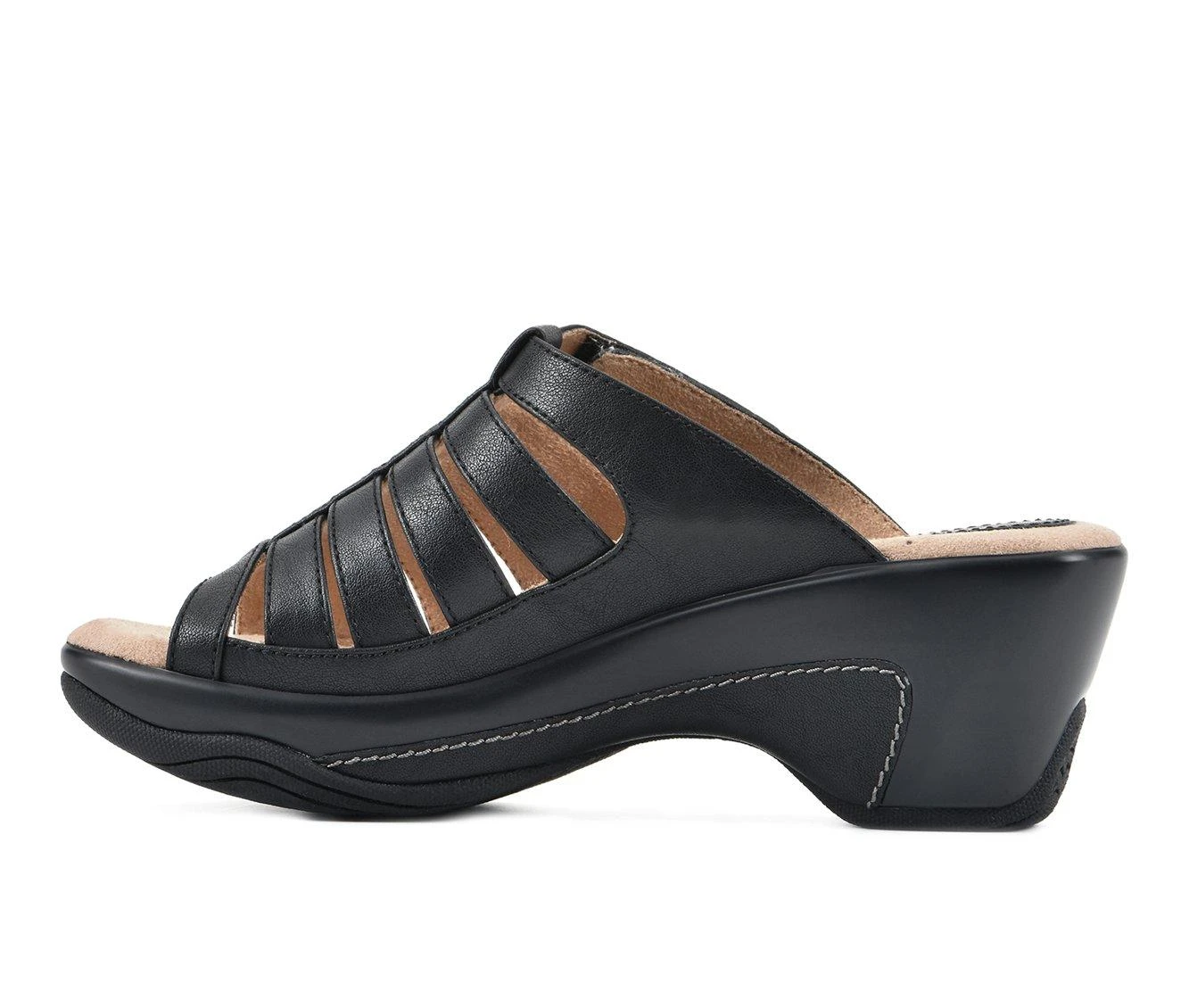 Best reviews of โ๏ธ Women's White Mountain Valencia Heeled ๐ Dress ๐ฉด Sandals Black ๐ - Image 4