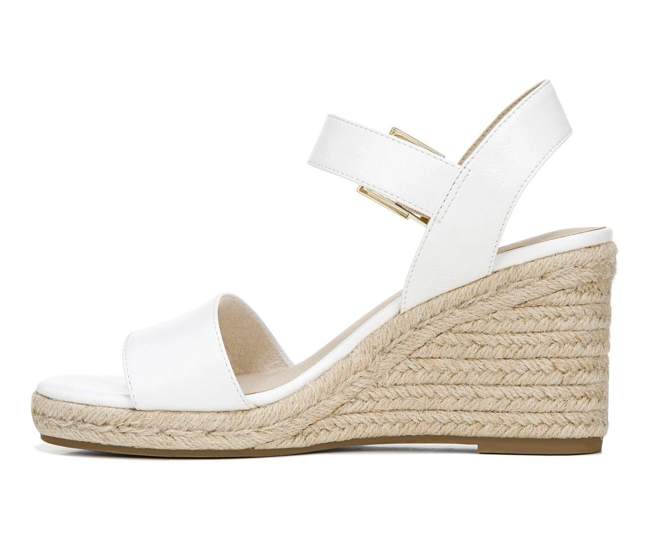 Promo ๐ Women's LifeStride Tango 2 Wedge ๐ฉด Sandals White โค๏ธ - Image 4