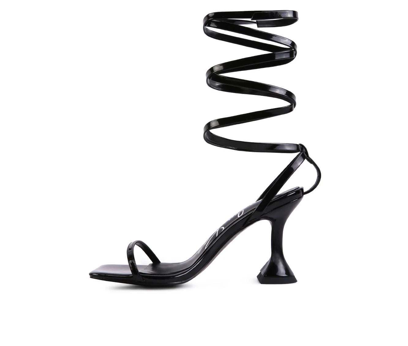 New ๐งจ Women's London Rag Lewk ๐ Dress ๐ฉด Sandals Black โจ - Image 4