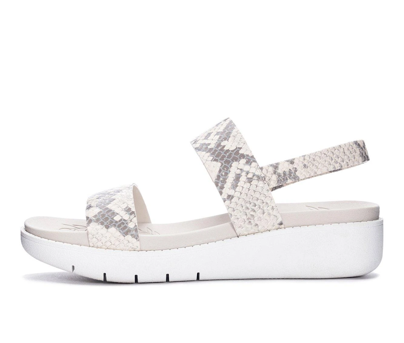 Best Sale ๐ Women's CL By Laundry Catching Wedge ๐ฉด Sandals Beige โ - Image 4