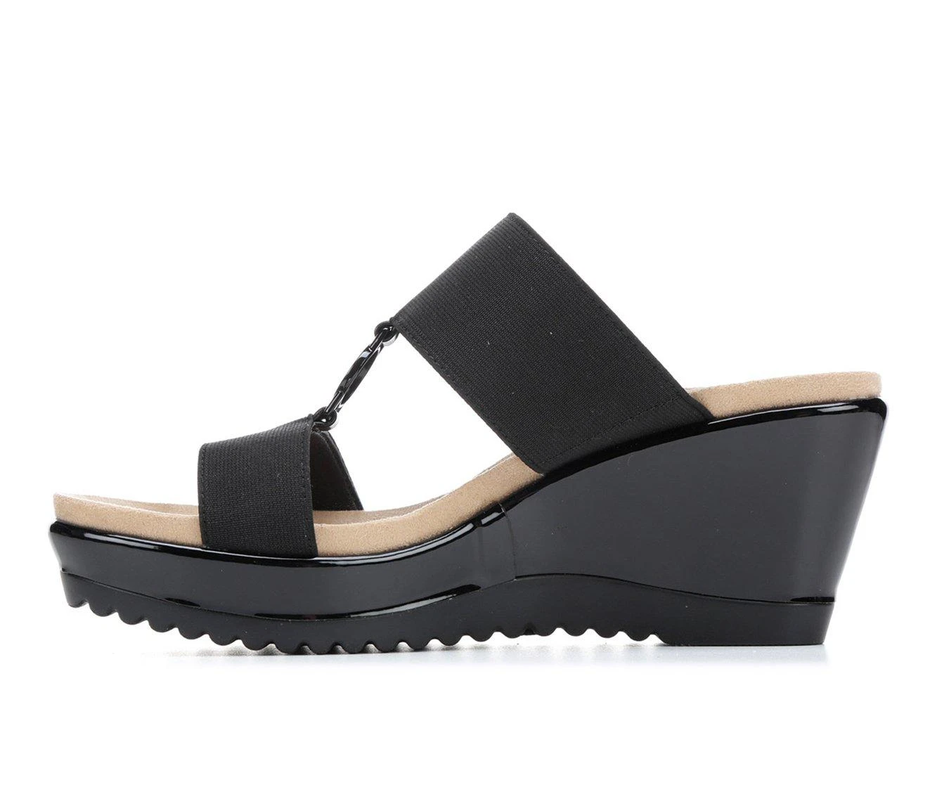 New 🌟 Women's Anne Klein Reese Wedges Black ✔️ - Image 4