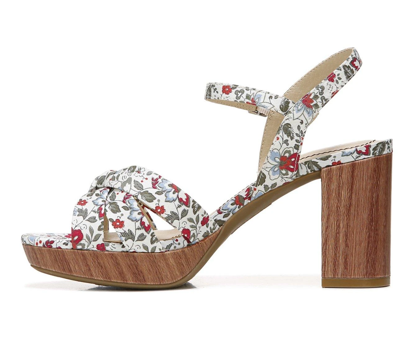 Deals ๐ Women's LifeStride Lucky ๐ Dress ๐ฉด Sandals Red Multi ๐ - Image 4