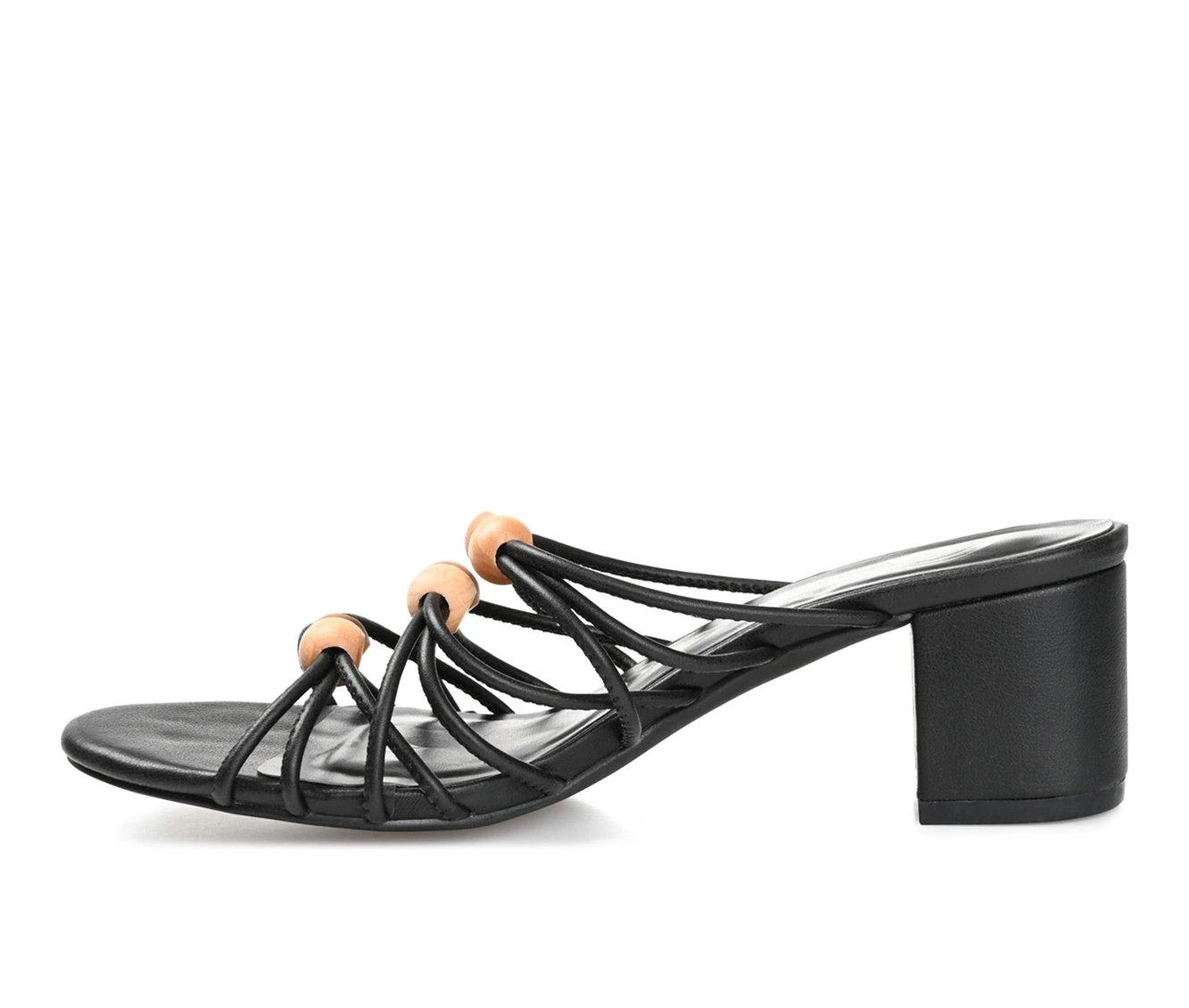 Outlet โจ Women's Journee Collection Kennadi ๐ Dress ๐ฉด Sandals Black โจ - Image 4