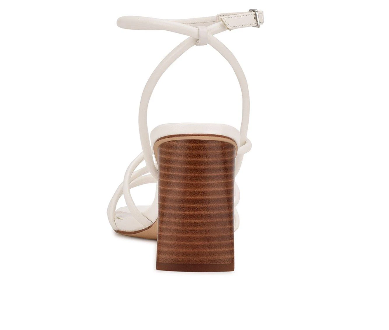 Best reviews of โจ Women's Nine West Yeap ๐ Dress ๐ฉด Sandals White ๐งจ - Image 4