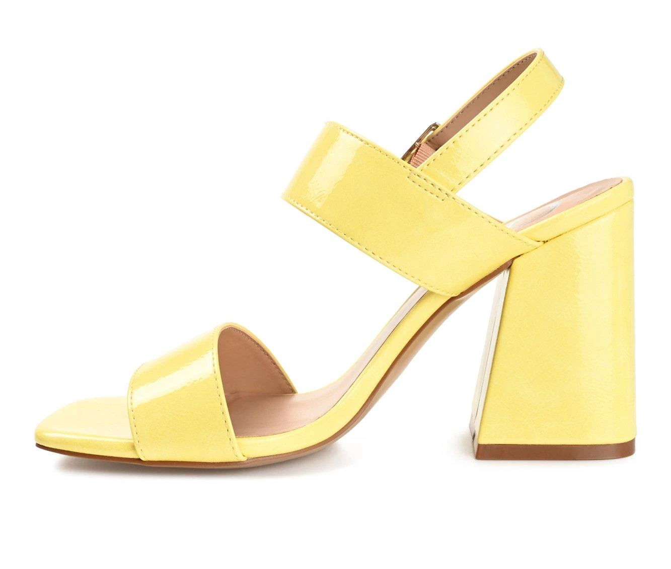 Best deal ๐ Women's Journee Collection Adras ๐ Dress ๐ฉด Sandals Yellow ๐ - Image 4