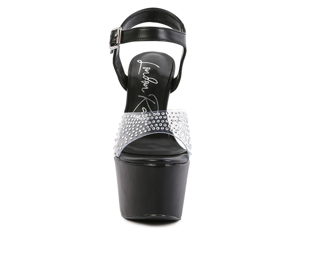 Outlet 🎁 Women's London Rag First Date Platform 👗 Dress 🩴 Sandals Black 💯 - Image 5