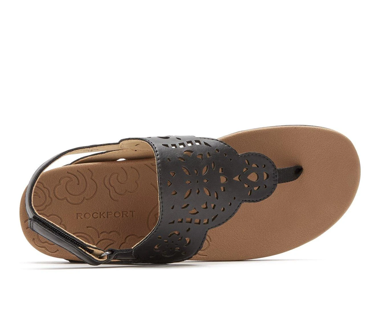 Discount ๐ Women's Rockport Ridge Circle Sling ๐ฉด Sandals Black โ๏ธ - Image 5
