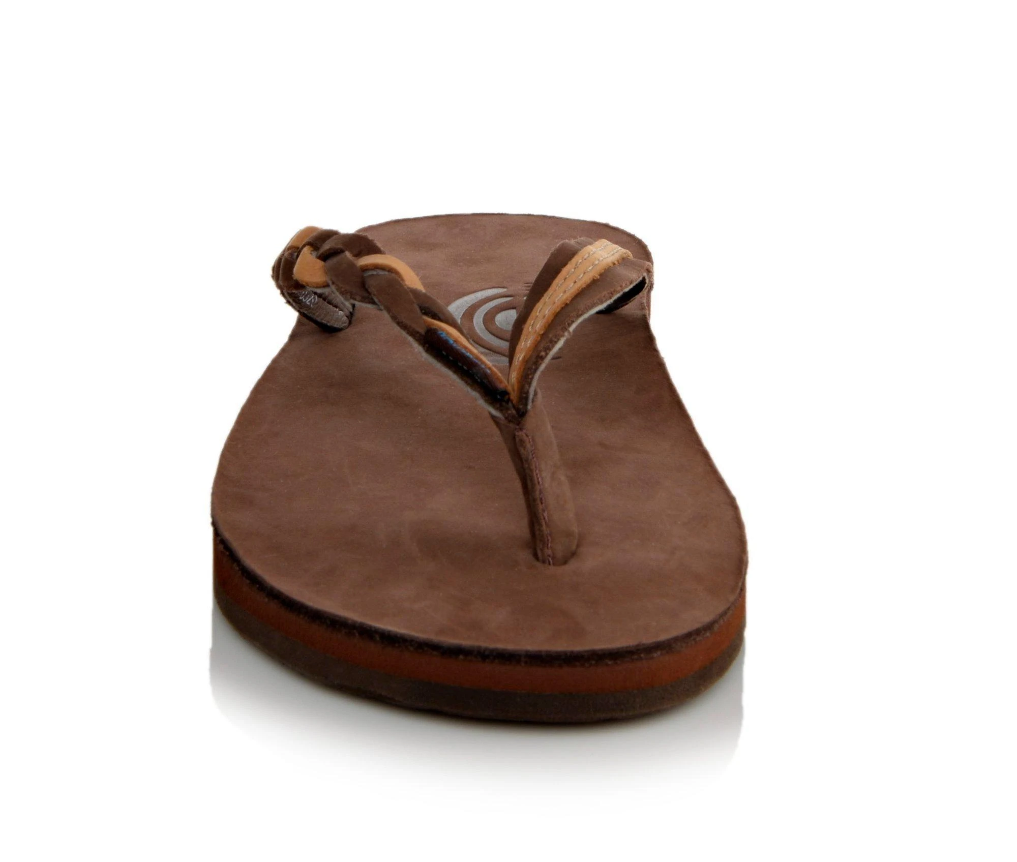 Outlet ๐ Women's Rainbow ๐ฉด Sandals Flirty Braidy 301ALTSB Flip-Flops Espresso/S Brwn ๐ - Image 5