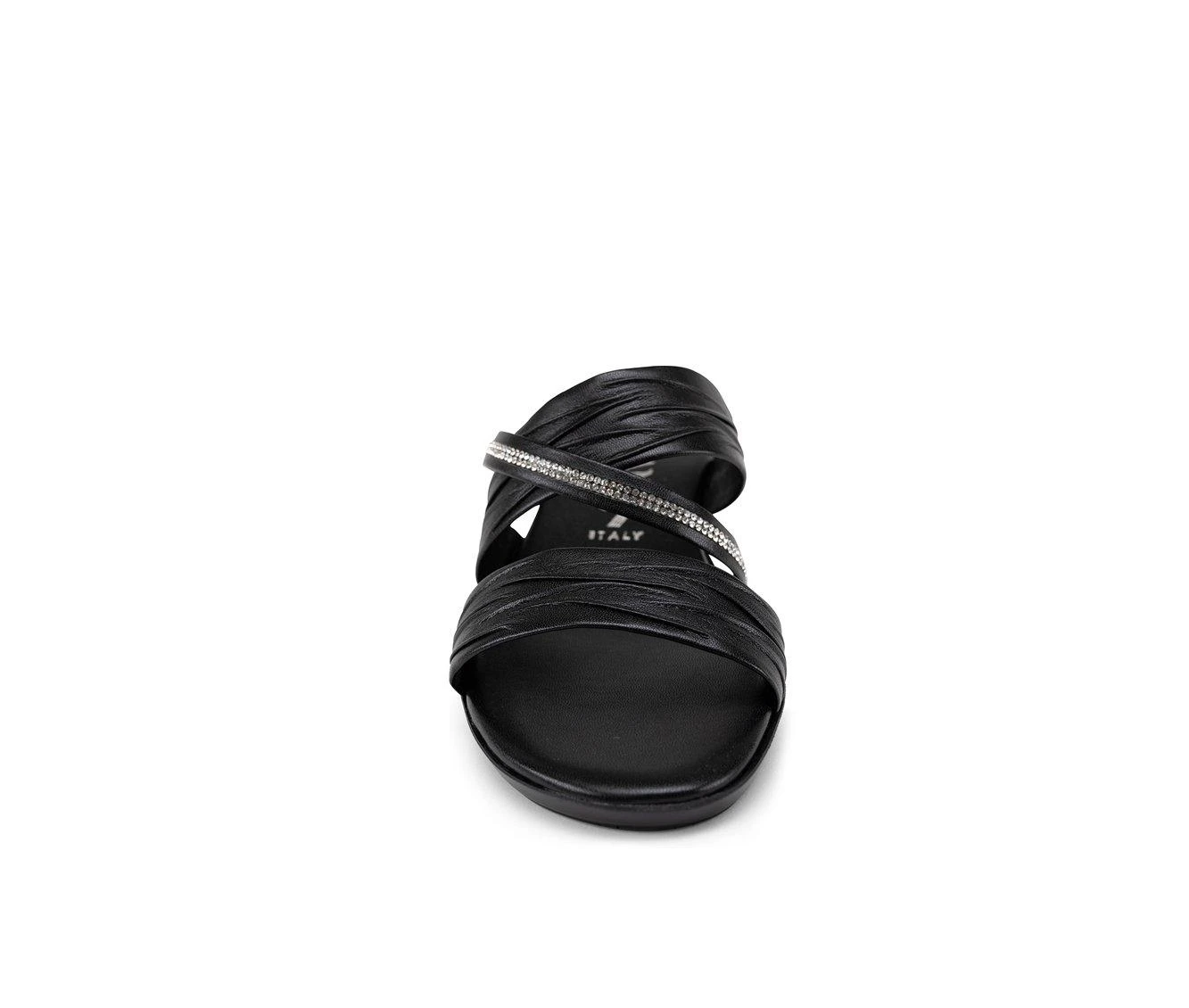 Brand new ⭐ Women's Italian 👟 Shoemakers Hollis Wedge 🩴 Sandals Black ✨ - Image 5