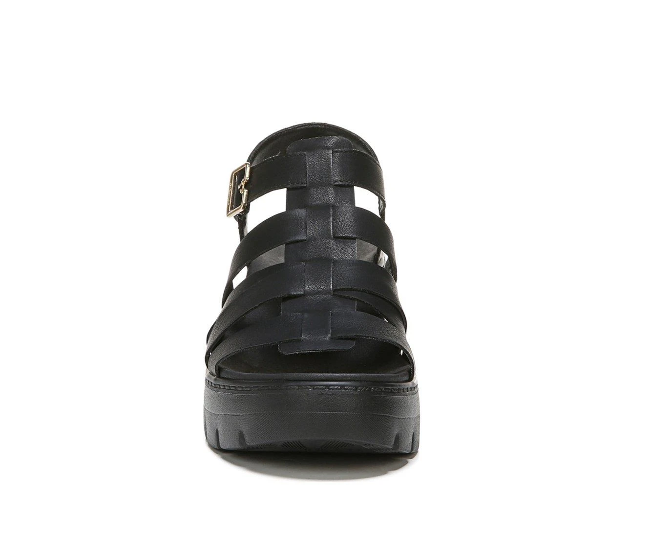 Hot Sale โ๏ธ Women's Dr. Scholls Check It Out Platform Wedge ๐ฉด Sandals Black ๐ - Image 5