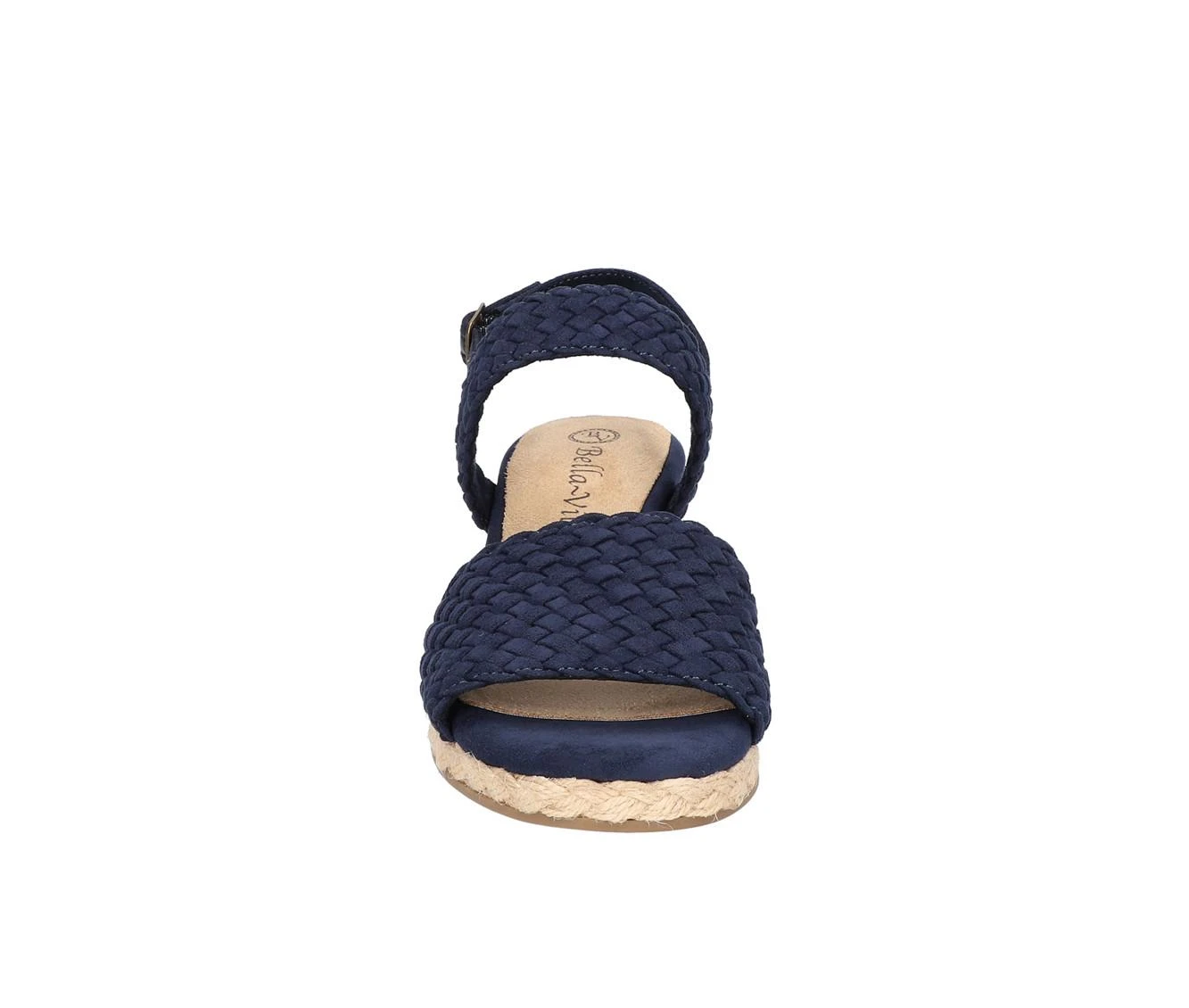 Best Sale 😍 Women's Bella Vita Mariella Espadrille Wedge 🩴 Sandals Navy 😍 - Image 5