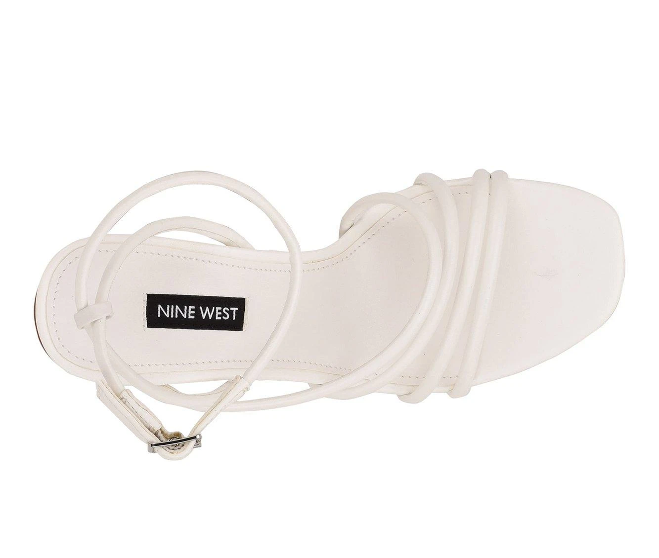 Best reviews of โจ Women's Nine West Yeap ๐ Dress ๐ฉด Sandals White ๐งจ - Image 5