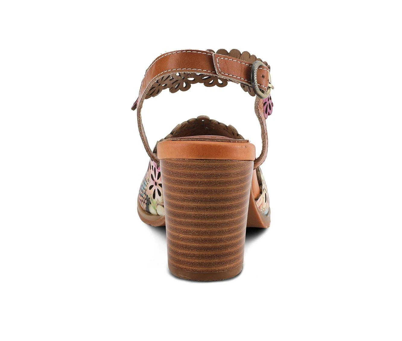 Budget ⭐ Women's L'Artiste Floradacious 👗 Dress 🩴 Sandals Camel Multi 💯 - Image 5