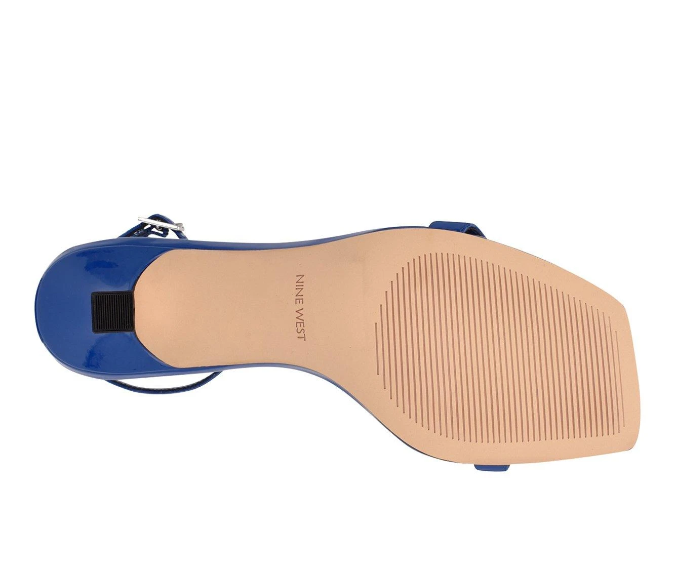 Coupon โญ Women's Nine West Ripe ๐ Dress ๐ฉด Sandals Blue Patent โญ - Image 6