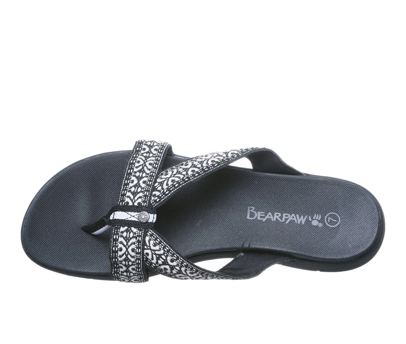 Brand new ๐ Women's Bearpaw Juniper Flip-Flops Black ๐งจ - Image 6