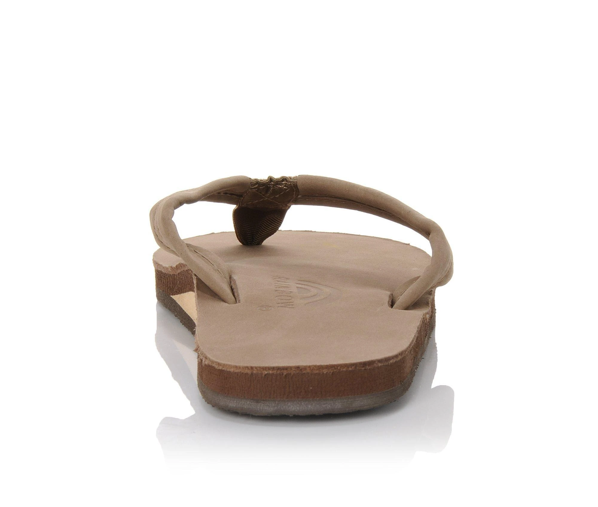 Hot Sale 🛒 Women's Rainbow 🩴 Sandals Single Layer Premier Leather -301ALTS Flip-Flops Espresso 👍 - Image 6