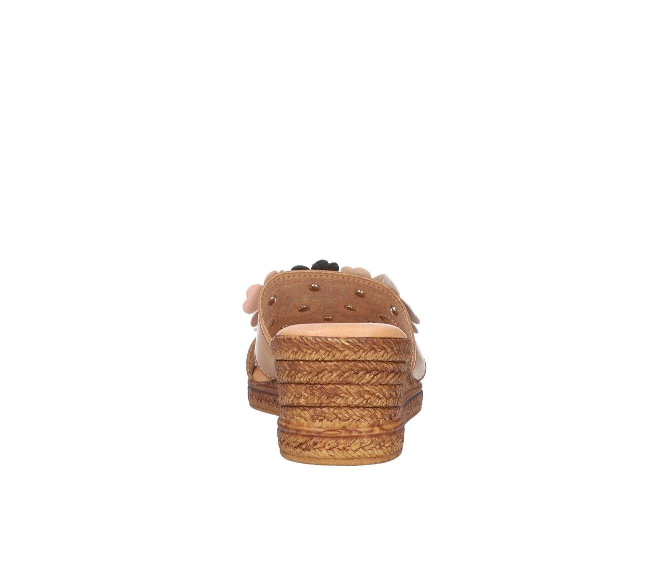 Buy ๐ Women's TUSCANY BY EASY STREET Lilla Espadrille Wedges Cognac โ๏ธ - Image 6