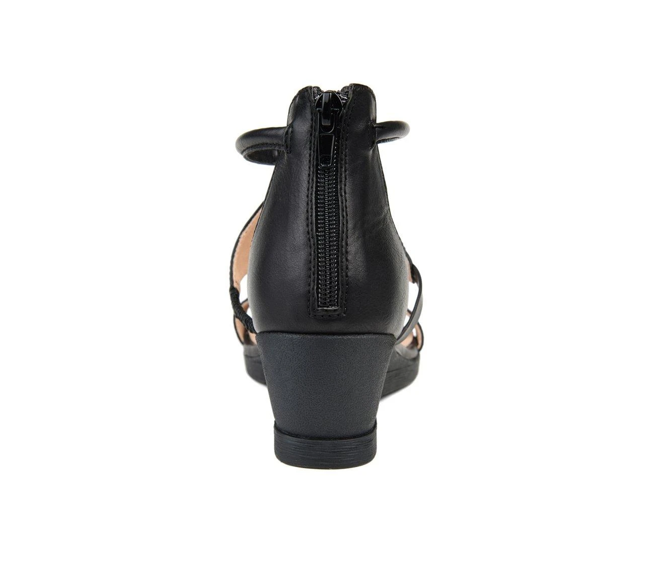 Cheapest โค๏ธ Women's Journee Collection Trayle Wedges Black ๐ - Image 6