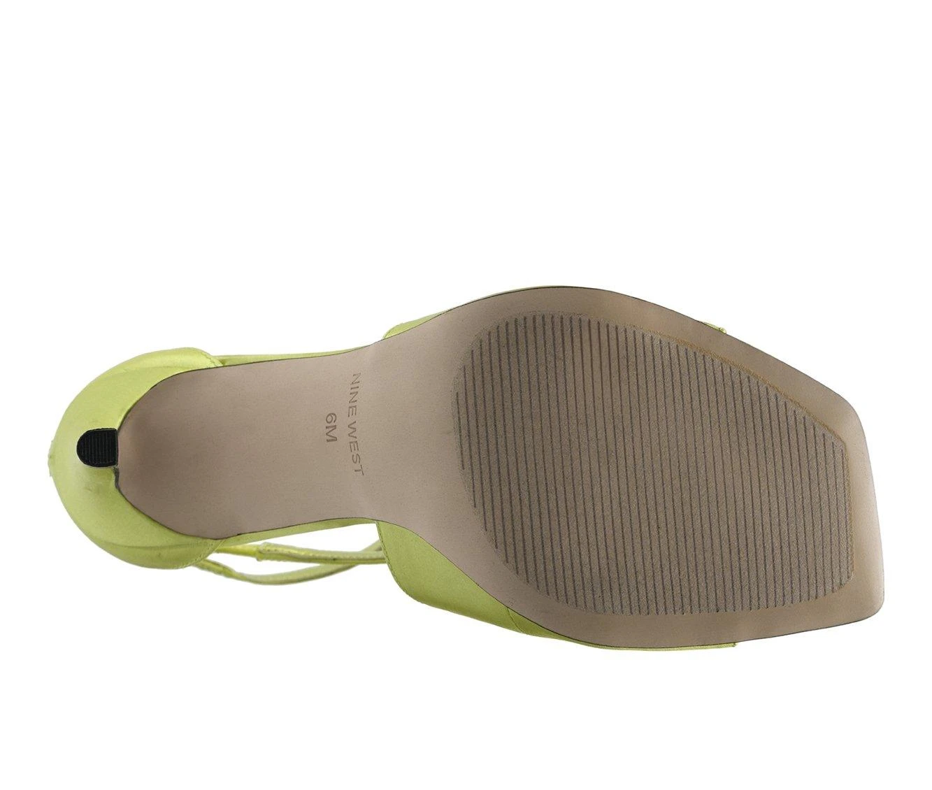 Top 10 ✨ Women's Nine West Tulah Stiletto 👗 Dress 🩴 Sandals Lime Satin ✔️ - Image 6