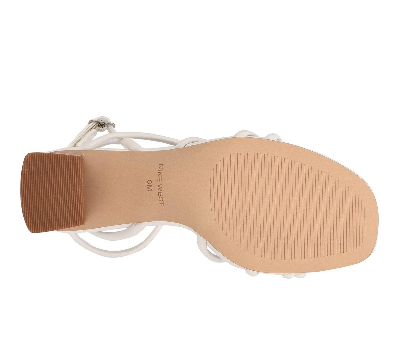 Best reviews of โจ Women's Nine West Yeap ๐ Dress ๐ฉด Sandals White ๐งจ - Image 6