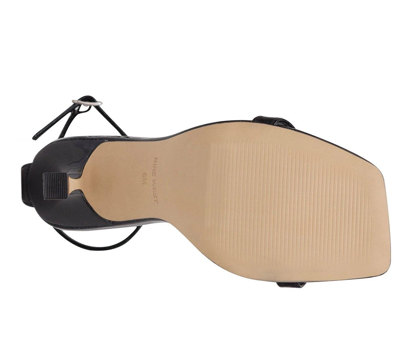 Wholesale โ Women's Nine West Yess ๐ Dress ๐ฉด Sandals Black Glitter ๐งจ - Image 6